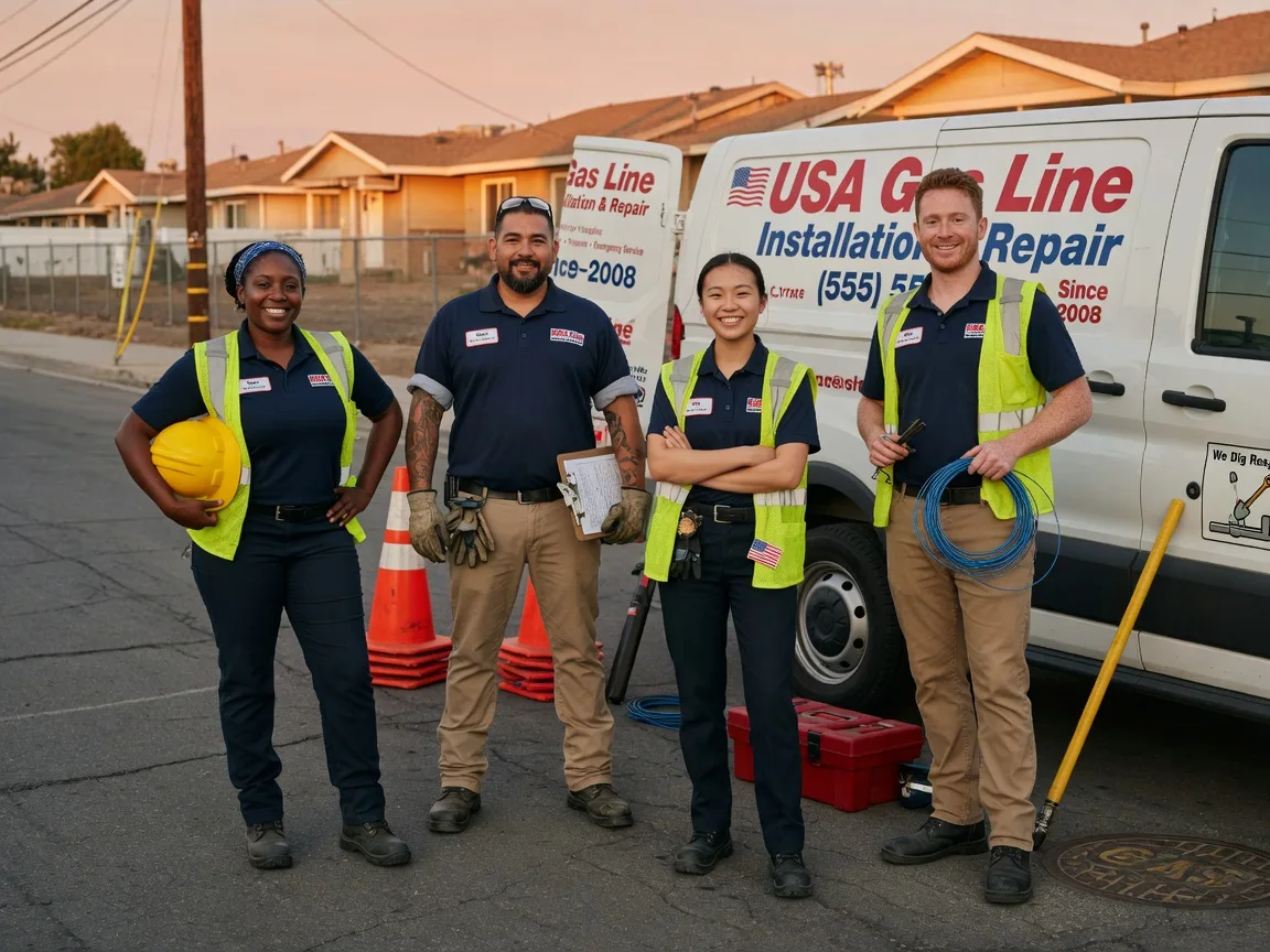 Gas Line Installation company in Harrod, OH